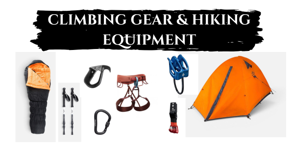 Climbing Gear and Hiking Equipment